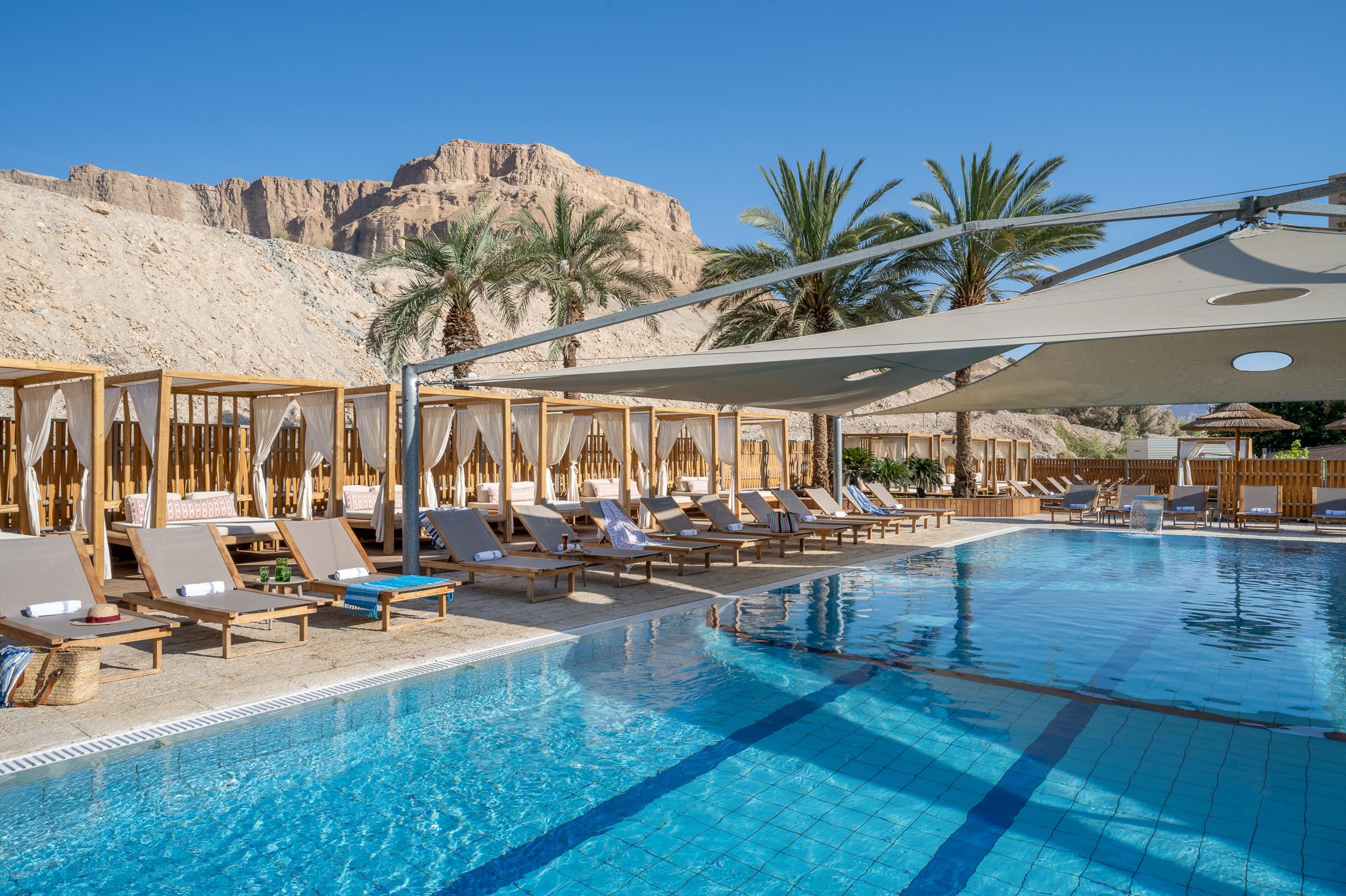 Oasis Spa Club Dead Sea Hotel - 18 Years Plus Ein Bokek Exterior foto