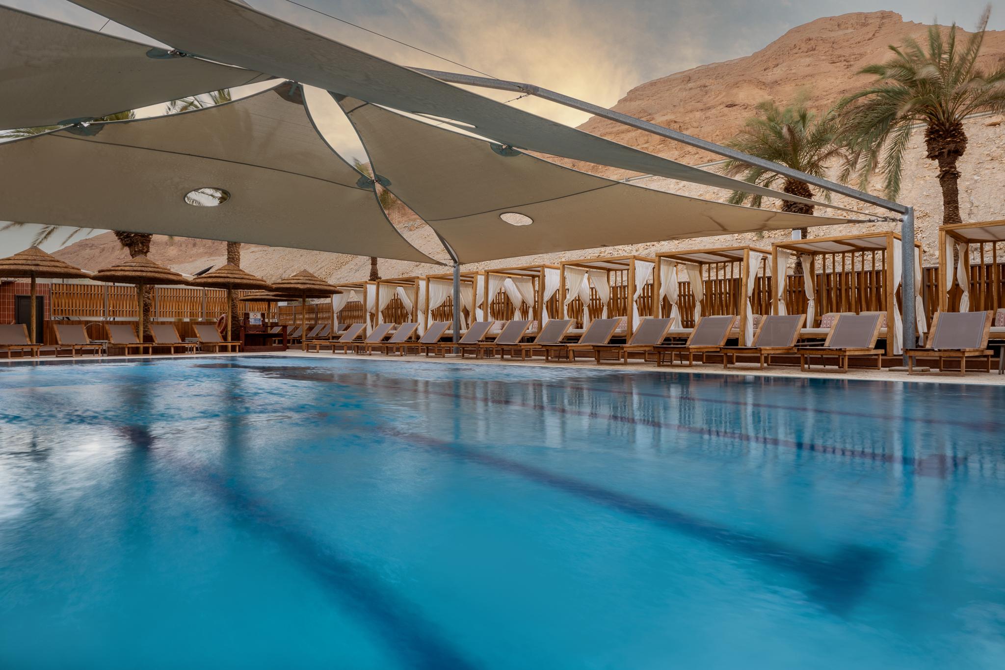 Oasis Spa Club Dead Sea Hotel - 18 Years Plus Ein Bokek Exterior foto